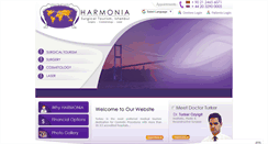 Desktop Screenshot of harmoniasurgicaltourism.com